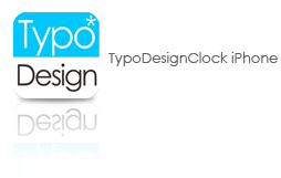 typodesignclock for iphone and ipod touch app